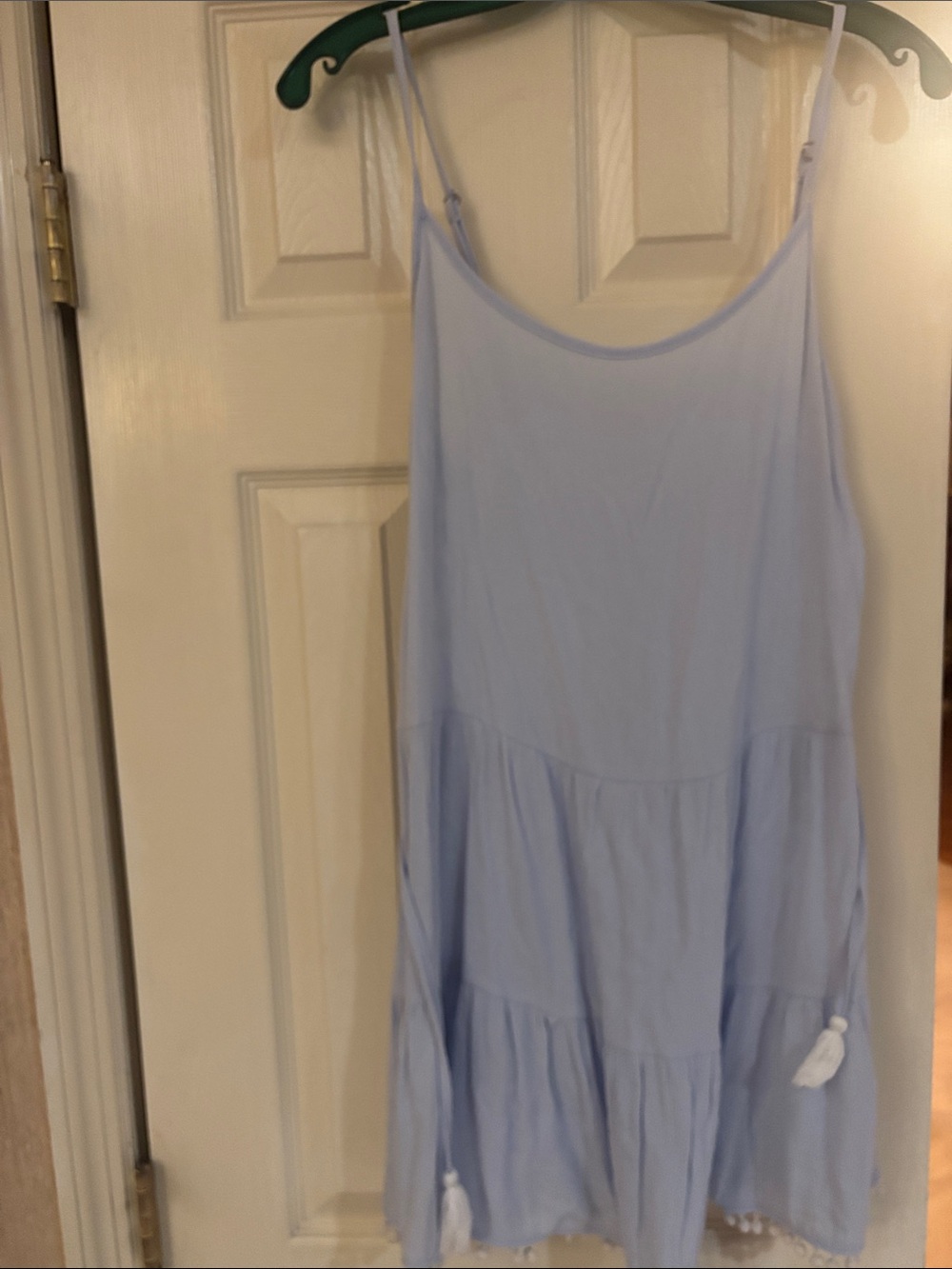 Light Blue Spaghetti Strap Sundress